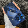Luxury Shockproof Magnetic Clear iPhone Case - Magsafe Compatible Wireless Charging Compatible Dustproof Non - Slip Mobile Cover - Tropical Treasures LTD