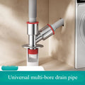 Washing Machine Down pipe Three - way Water Distributor Drainage Channel Anti - odor and Anti - overflow Special Floor Drain Connector - Tropical Treasures LTD