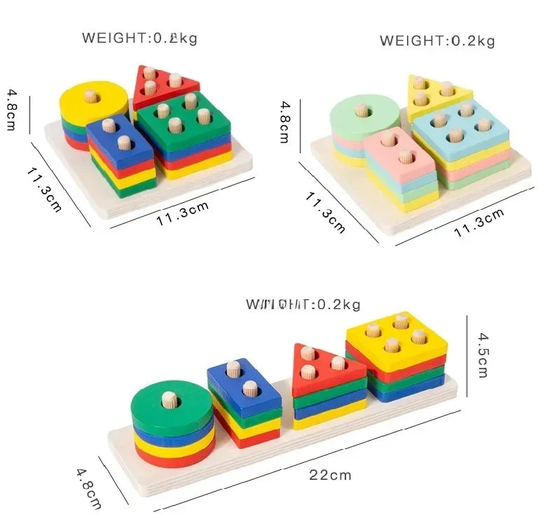 Baby Early Education Toys Mini Bead Stringing Musical Instrument Montessori