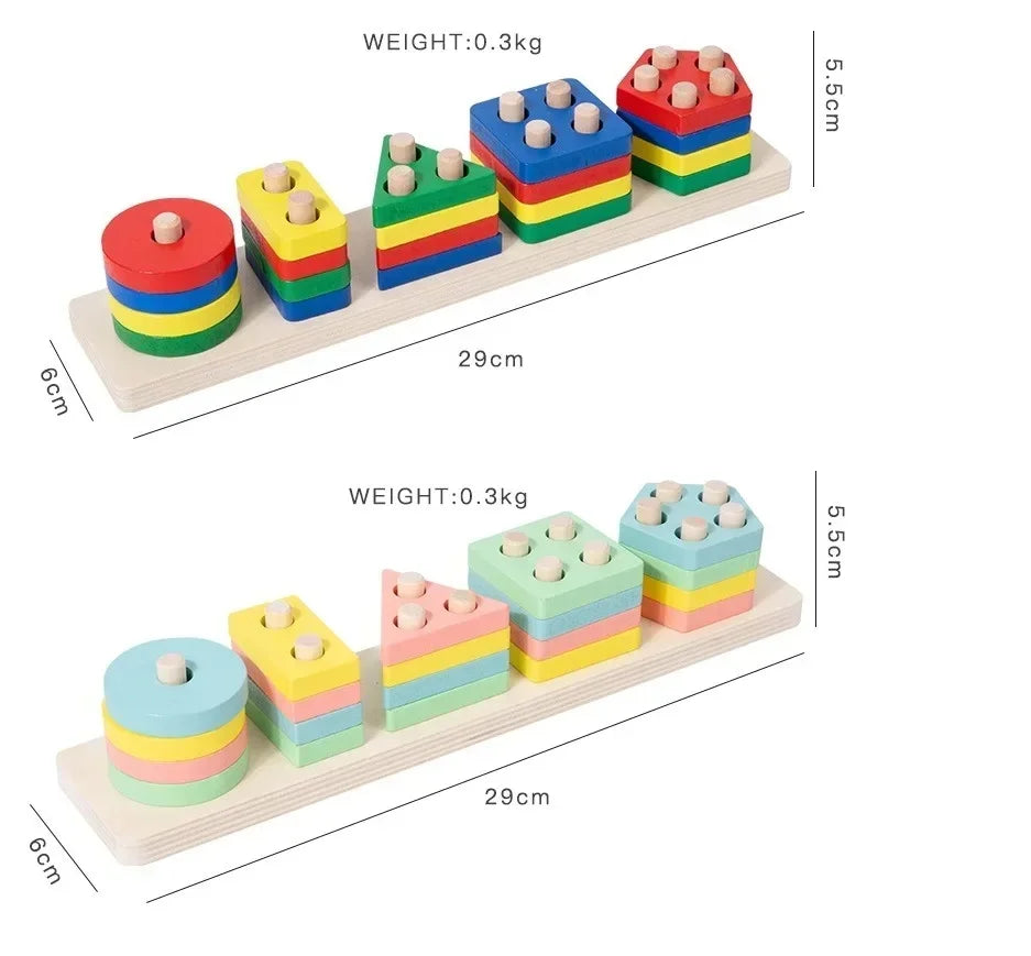 Baby Early Education Toys Mini Bead Stringing Musical Instrument Montessori