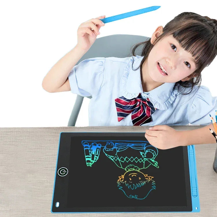 8.5-Inch Color LCD Handwriting Drawing Board For Puzzle Portable Home Graffiti Small Blackboard Toys Kids Birthday Gifts