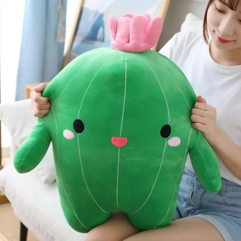 1pc 25/40/65CM Cartoon Cactus Plush Toys Kawaii Stuffed Soft Plant Dolls for Children Baby Kids Toys Birthday Decoration Gifts