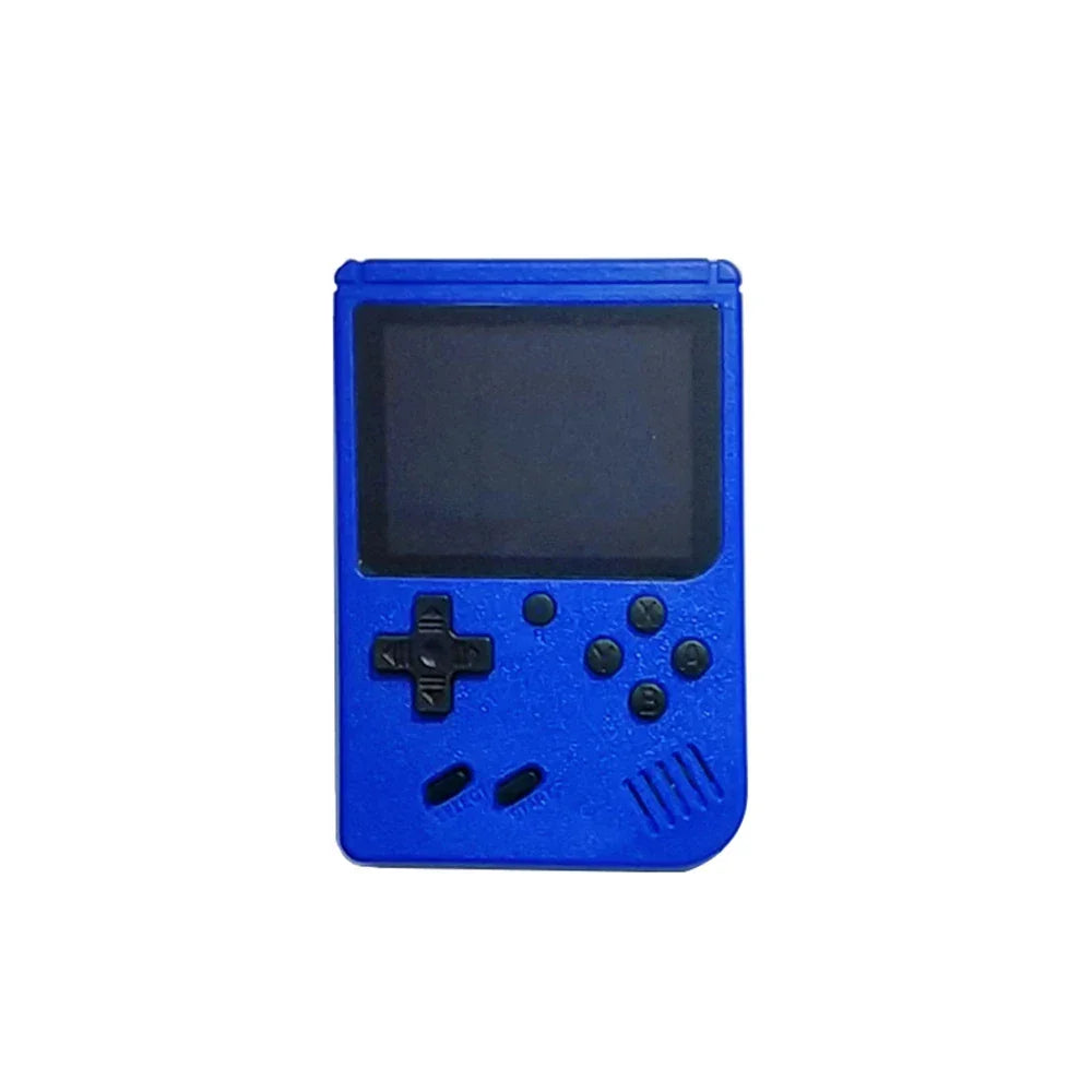 A Red Retro Classic Games Children's Handheld Small Game Console