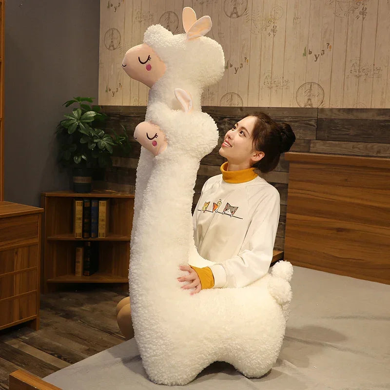 Alpaca Plush Toys Stuffed Soft Animal Sheep Plush Pillow Lovely Llama Cushion