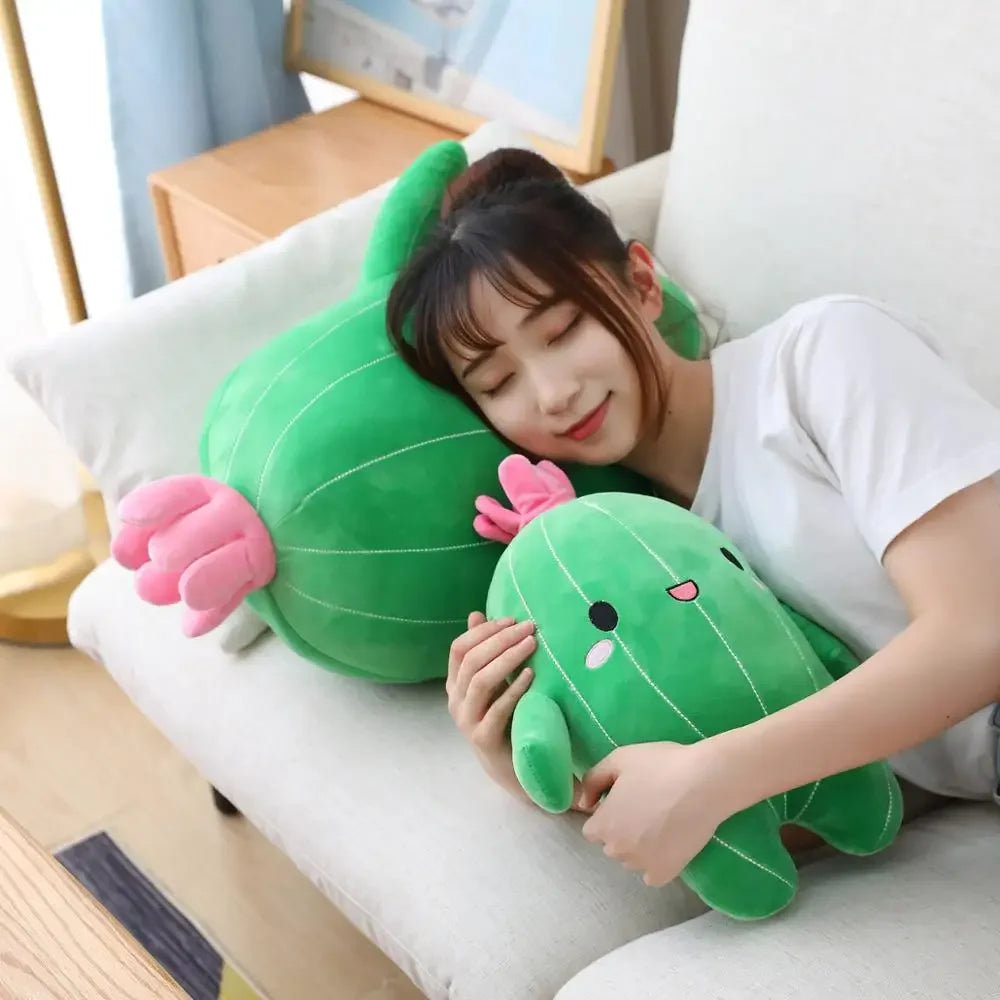 1pc 25/40/65CM Cartoon Cactus Plush Toys Kawaii Stuffed Soft Plant Dolls for Children Baby Kids Toys Birthday Decoration Gifts