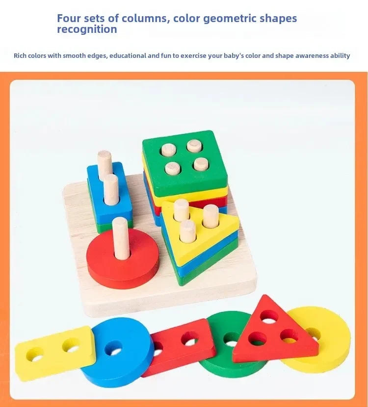 Baby Early Education Toys Mini Bead Stringing Musical Instrument Montessori