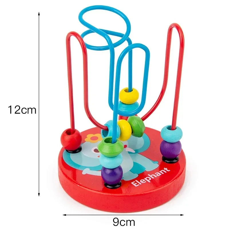 Baby Early Education Toys Mini Bead Stringing Musical Instrument Montessori