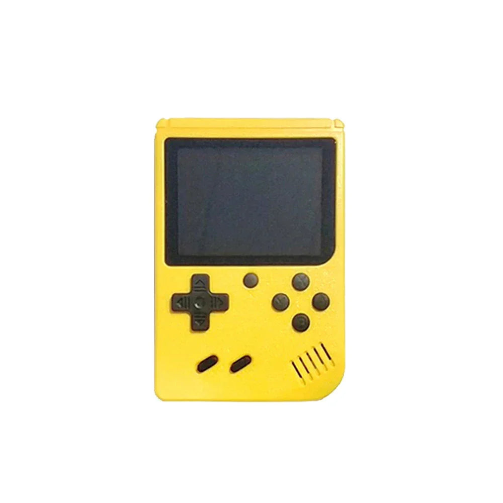 A Red Retro Classic Games Children's Handheld Small Game Console