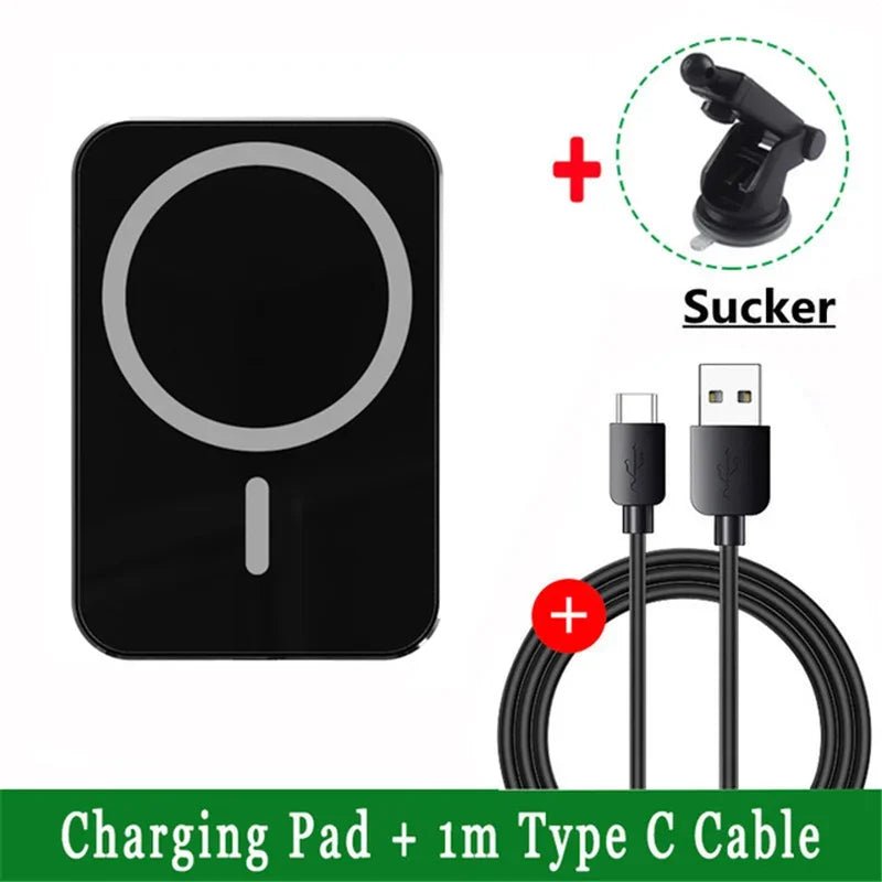 30W Magnetic Car Wireless Charger Stand Air Vent Phone Holder Fast Charging Station for iPhone 15/14/13 pro Max/Mini - Tropical Treasures LTD
