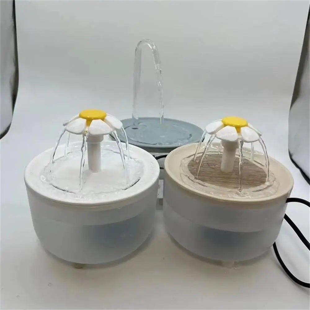 Pets Water Fountain Auto Filter USB Electric Mute Cat Drinker Bowl 1200mL Recirculate Filtring Drinker for Cats Water Dispenser - Tropical Treasures LTD