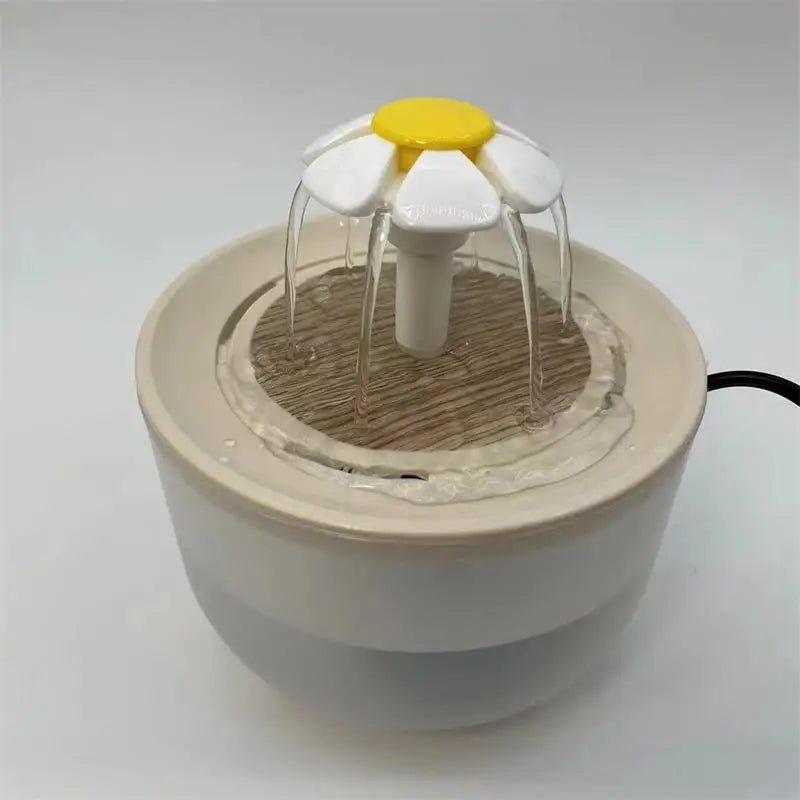 Pets Water Fountain Auto Filter USB Electric Mute Cat Drinker Bowl 1200mL Recirculate Filtring Drinker for Cats Water Dispenser - Tropical Treasures LTD