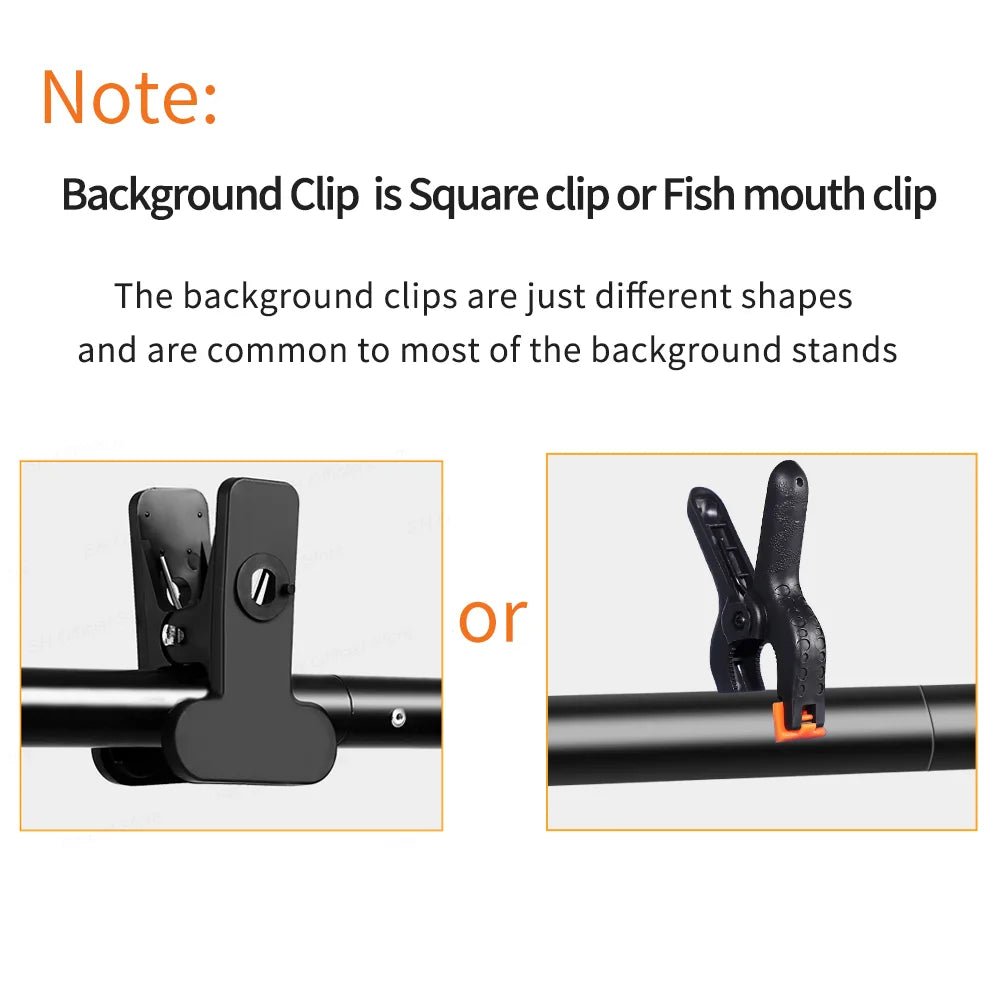 Photography Backdrop Stand Photo Studio Background Backdrops Chromakey Green Screen Support System Frame Carry Bag Light Kits - Tropical Treasures LTD