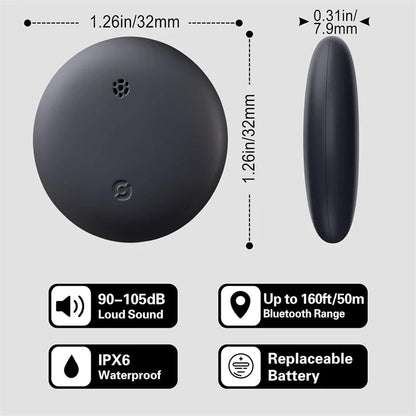 Xiaomi Air Tag Bluetooth GPS Trackers Work With Apple Find My Global Positioning Smart Tracker For Key Wallet Anti - lost Device - Tropical Treasures LTD